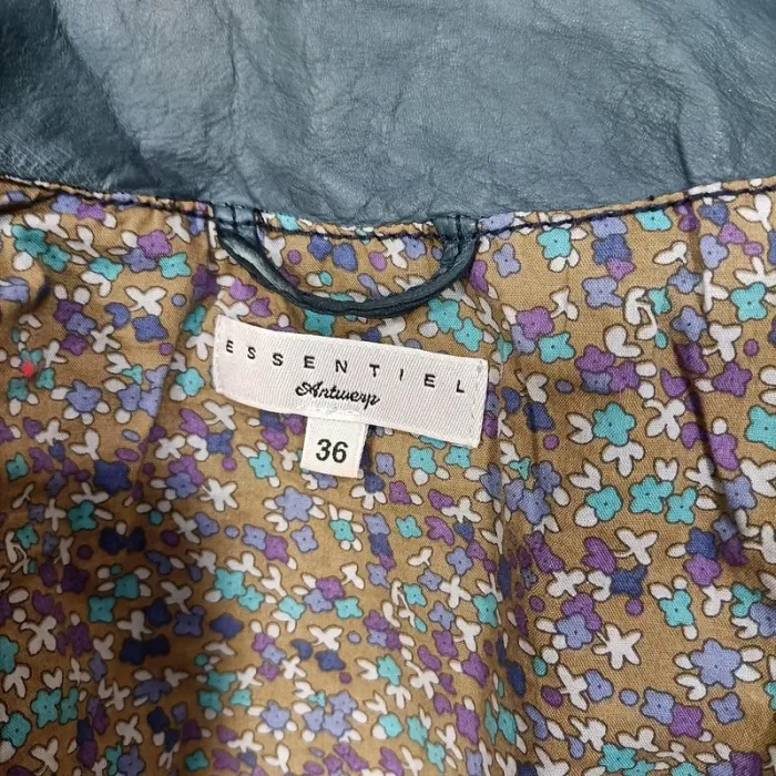 Veste en cuir - Essentiel Antwerp - Taille 36 - photo numéro 9