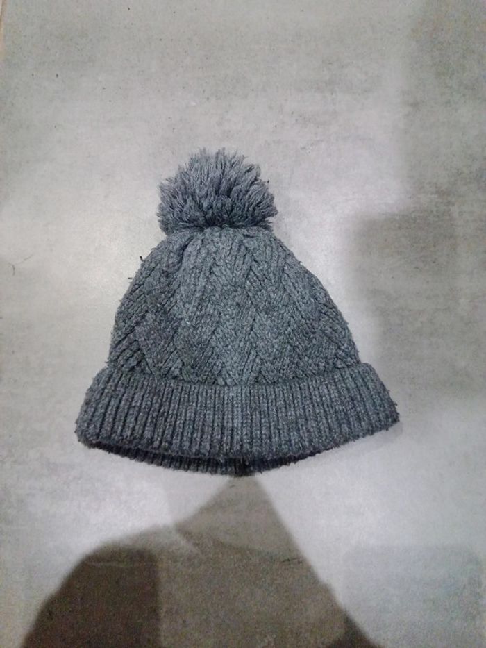 Accessoire Bonnet pompon Garçon 54 cm