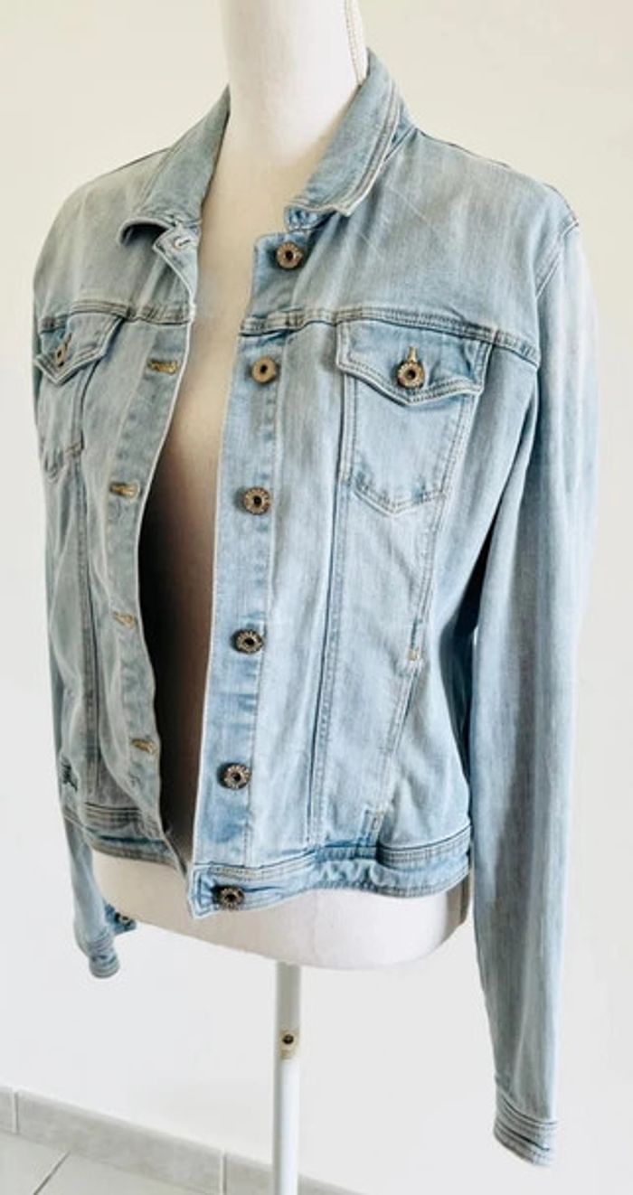 Veste en jean Bershka - photo numéro 3