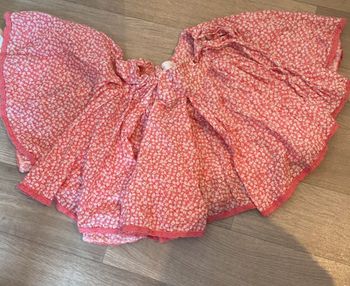 Jupe plissée fleuri