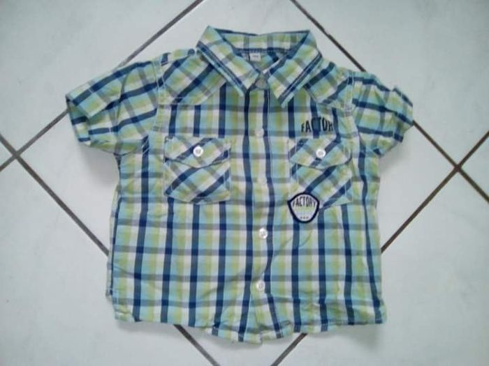 Chemise garçon 12 mois