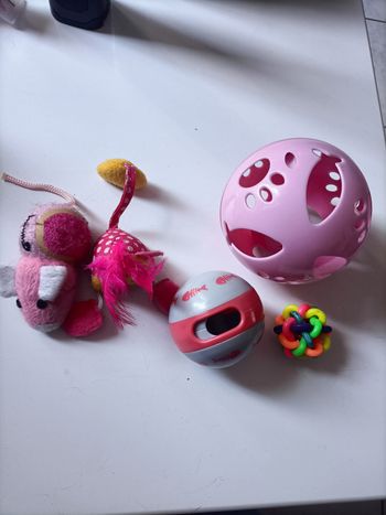 Lot jouets chat