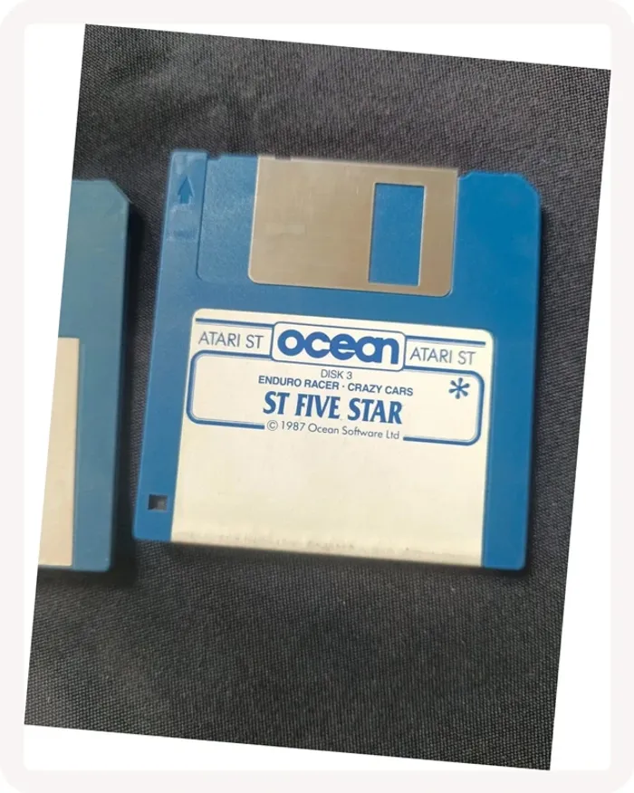 Ancienne disquette jeu atari - photo numéro 5