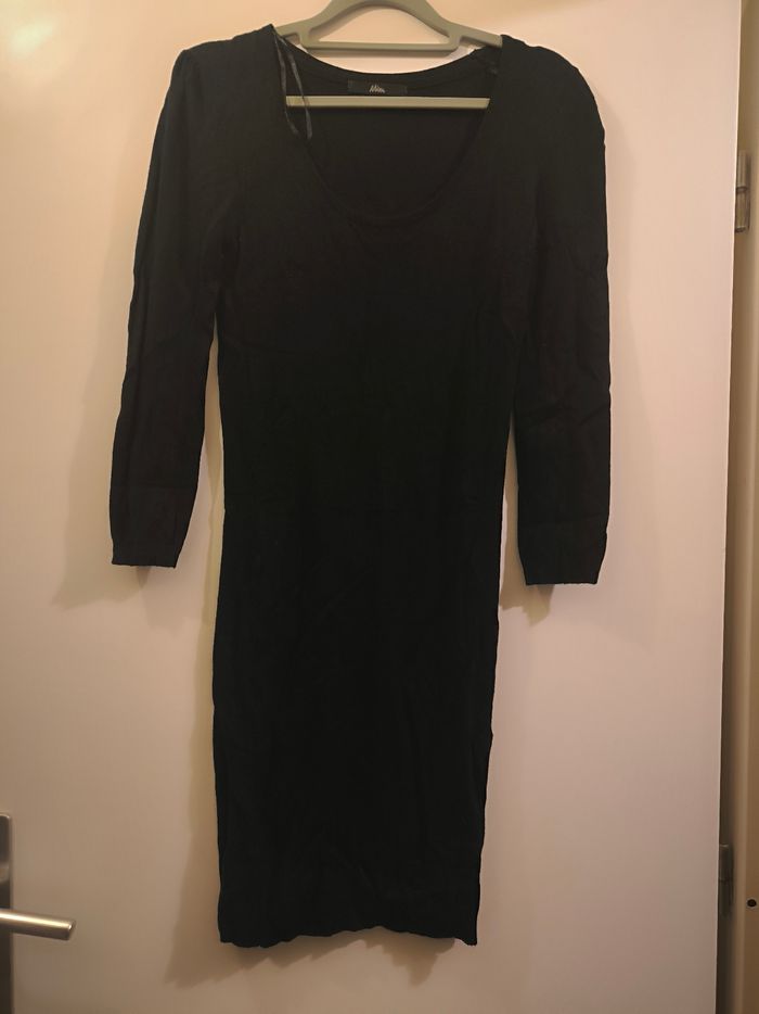Robe pull noir - photo numéro 2