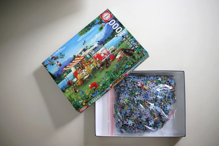 Puzzle 1000 pièces Educa "Vacances à la campagne" - photo numéro 3