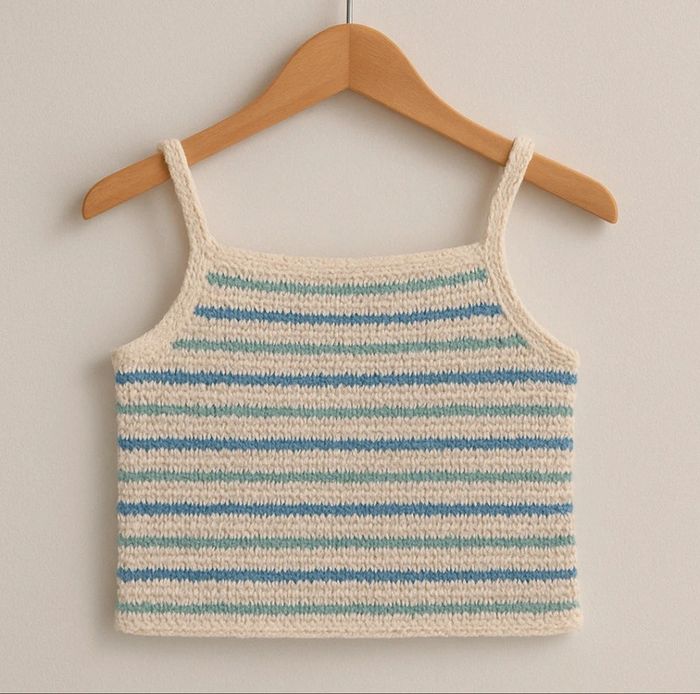 Haut crochet rayé fille kiabi taille 6 ans