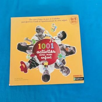 Livre 1001 activités avec mon enfant