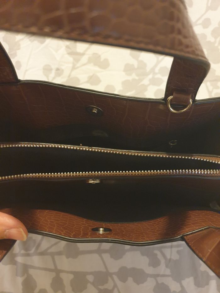 Joli sac à main marron - photo numéro 4