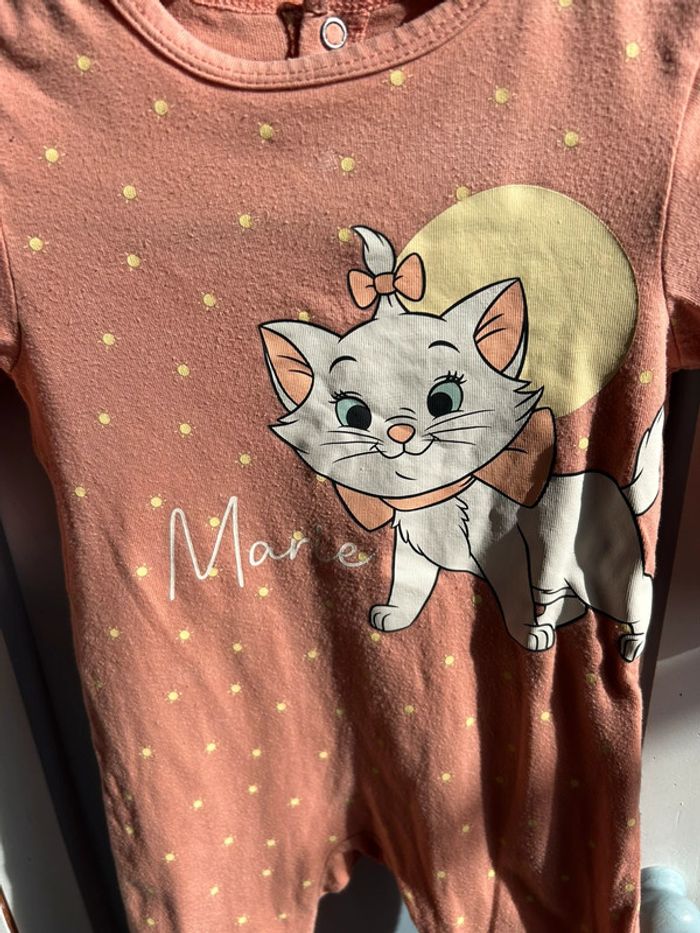 Pyjama fin 12 mois , corail, Marie - photo numéro 2