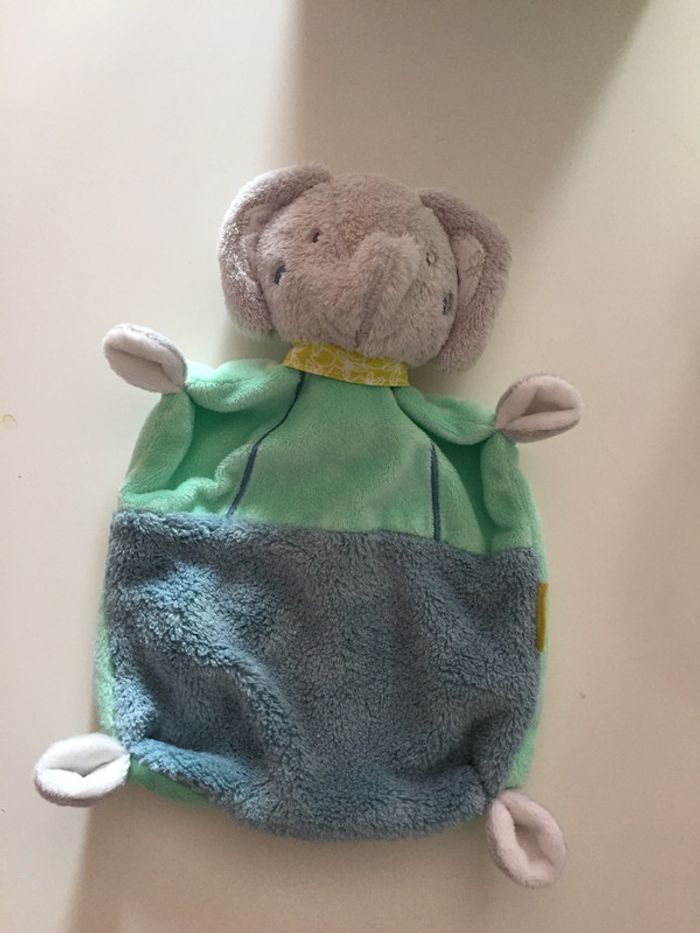 Doudou peluche éléphant Beauty Baby neuf - photo numéro 4