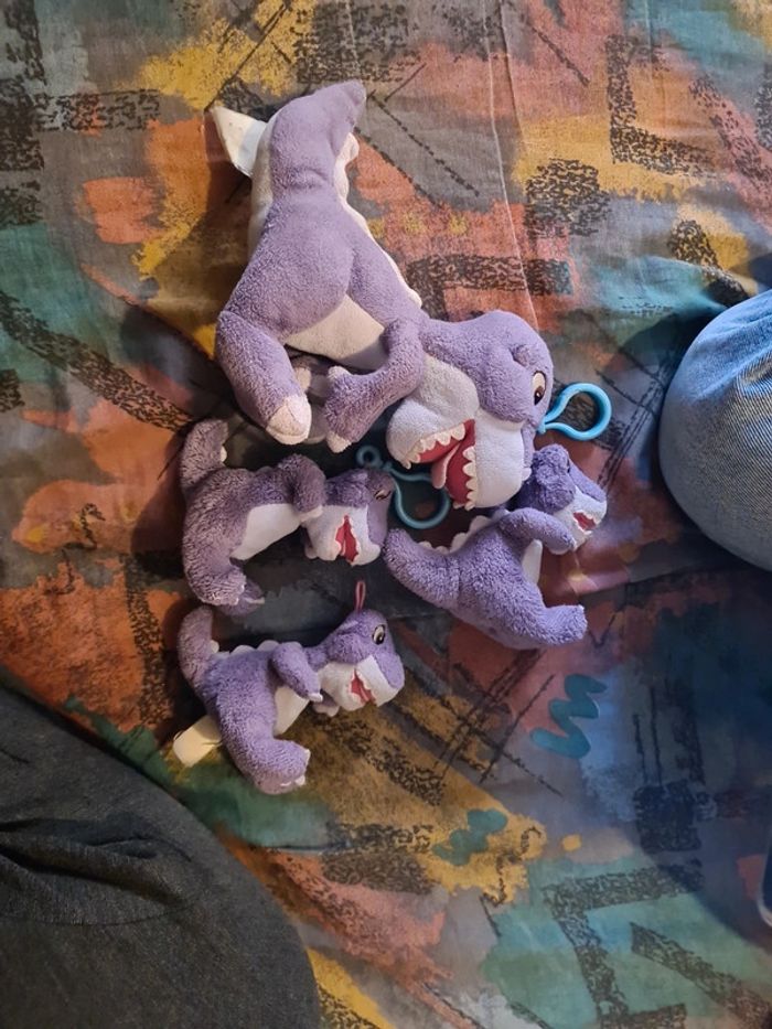 Lot peluche dinosaure chopper petit dinosaure - photo numéro 4