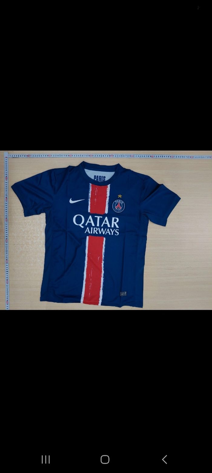 Maillot psg  avec étoile neuf - photo numéro 3