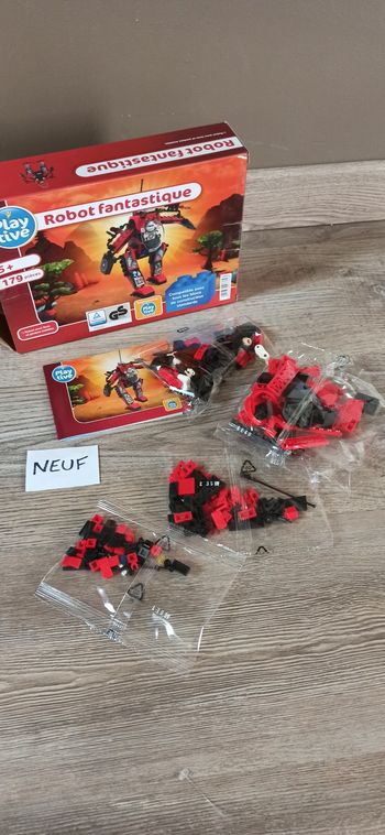 Jeu briques construction robot des 5 ans