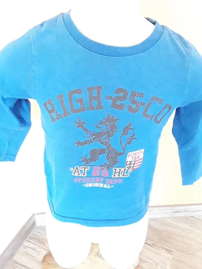 Tee shirt manches longues 3 ans (94 cm) - photo numéro 3