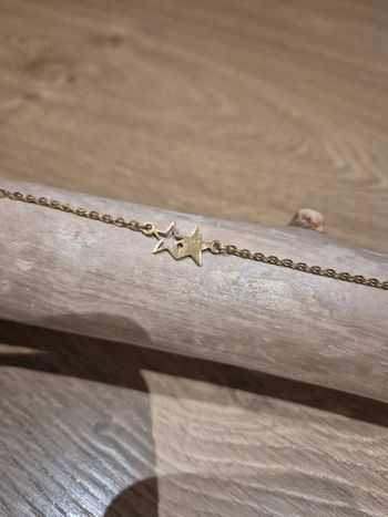 Bracelet #acier Doré