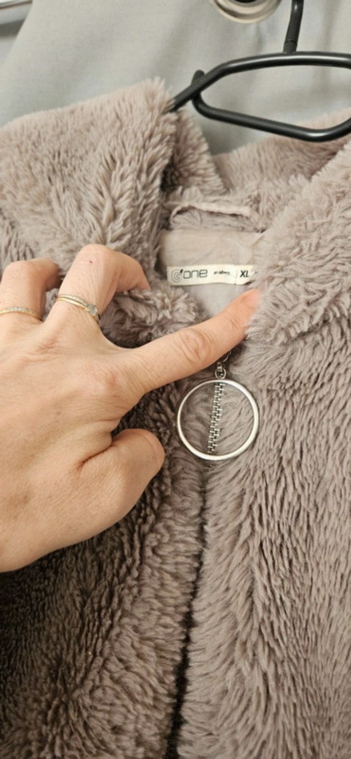 Manteau tout doux et chaud xl marque gémo - photo numéro 3