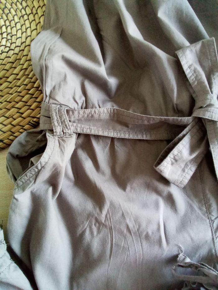 Combinaison gris clair légère sans bretelles Pimkie taille 38/40 - photo numéro 4