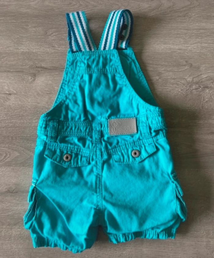 Salopette short obaïbi 3 mois - photo numéro 2