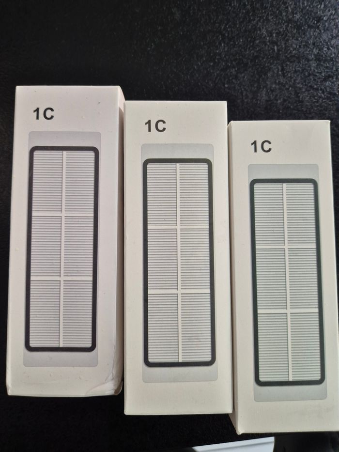 3 filtres neufs pour robot aspi laveur xiaomi