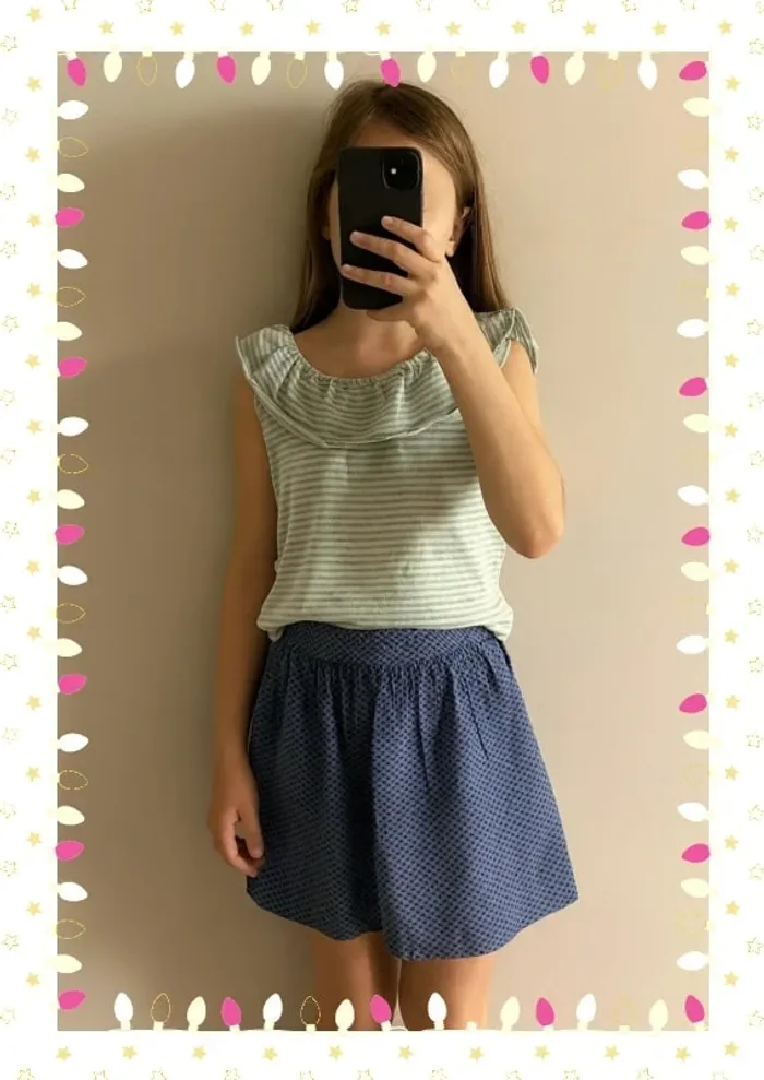 Débardeur enfant fille taille 10 ans nocoli