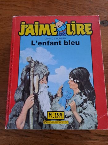 L'enfant bleu j'aime lire