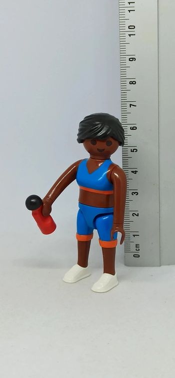 Femme sportive avec gourde playmobil
