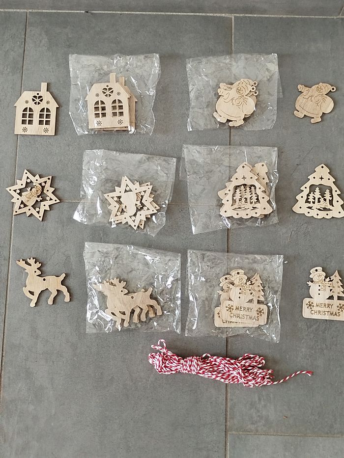 Décorations sapin à suspendre