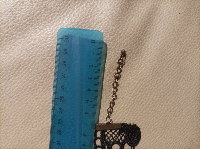 Collier ras du cou gothique tête de mort - photo numéro 4