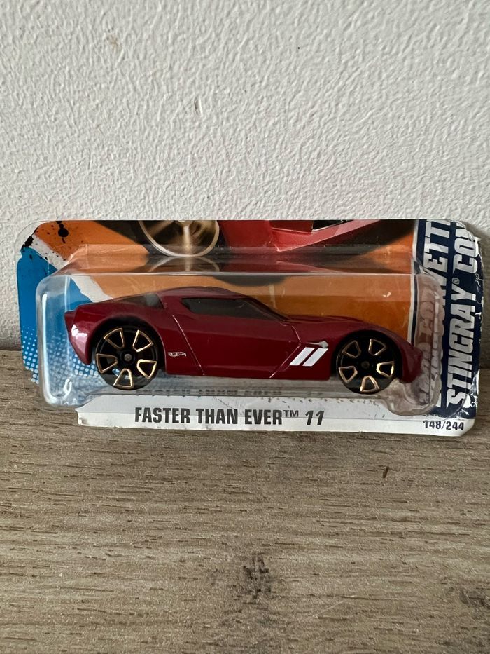 Voiture miniature Hot Wheels Corvette Stingray Concept 2009 - FTE 2011 - 148/244