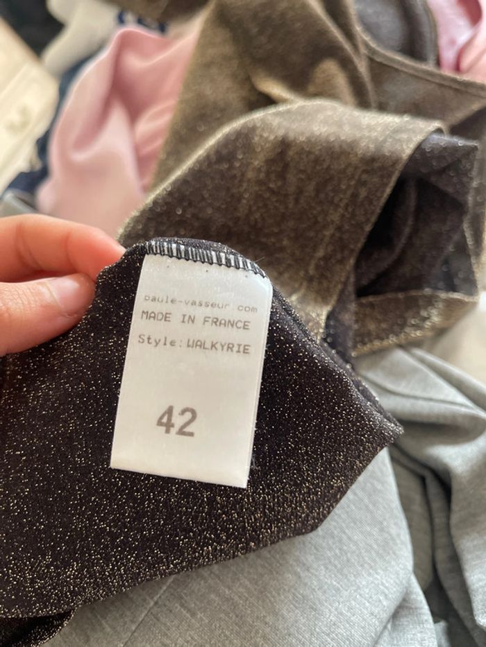 Blouse, haut à manche longue pailletée - photo numéro 4