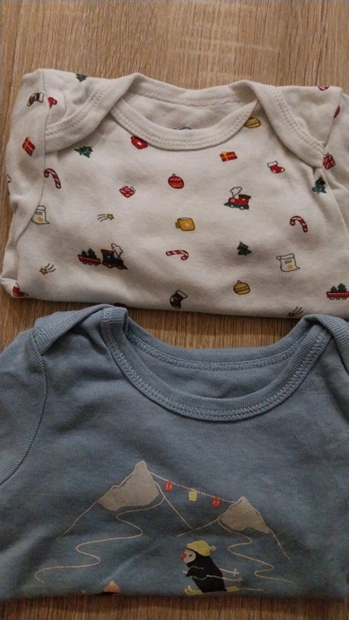 Bodies manches longues bébé garçon 9 mois - photo numéro 2