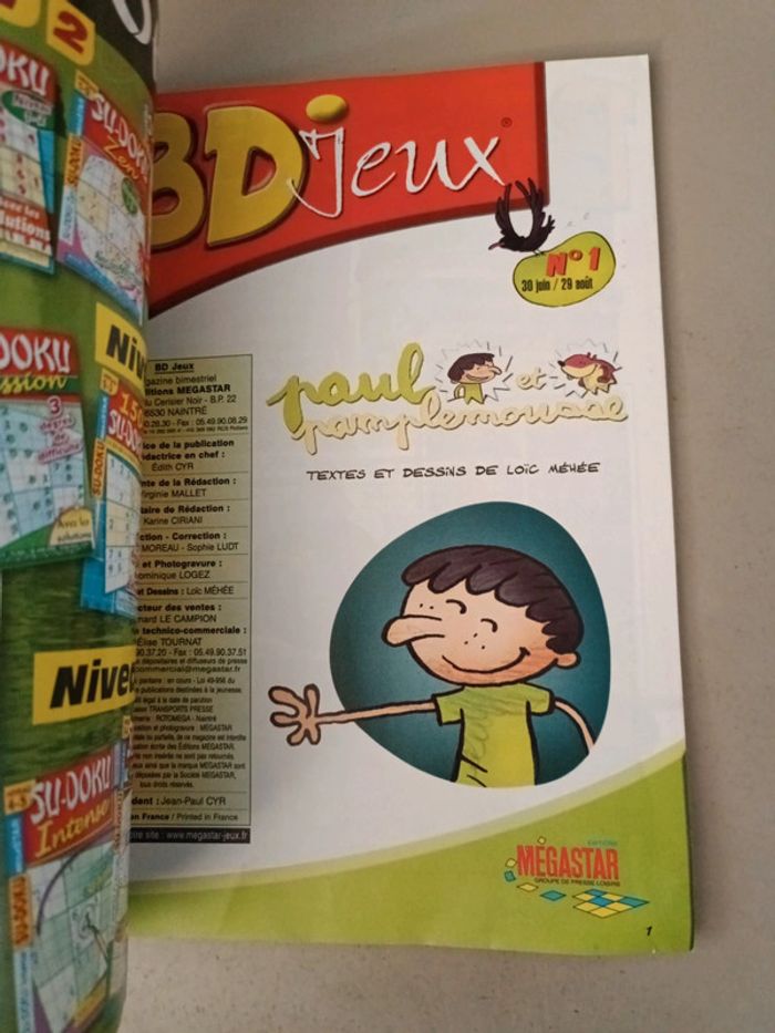 BD jeux numéro 1 - photo numéro 10