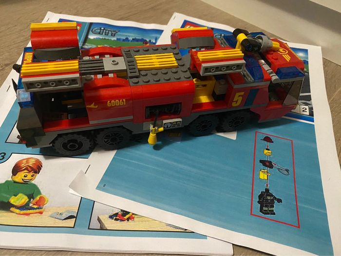 Lego 60061 pompiers - photo numéro 3