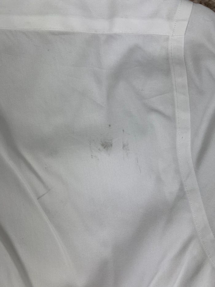 Chemise Ralph Lauren blanche logo brodé blanc nouvelle collection style old money taille L - photo numéro 11