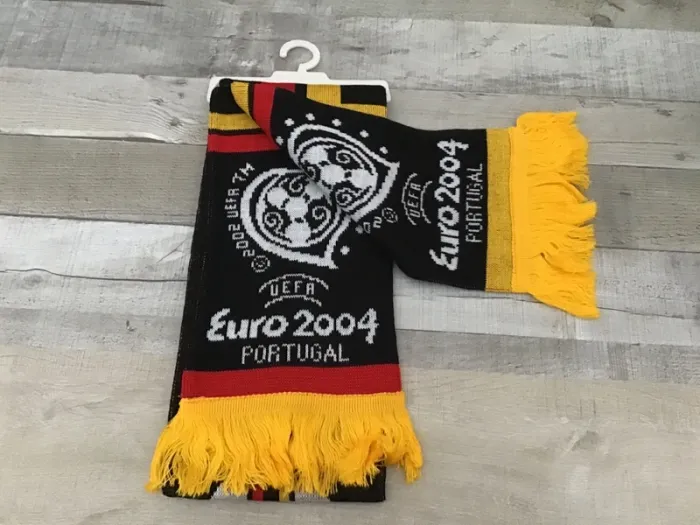 Vintage Neuf écharpe allemagne euro 2004 portugal - photo numéro 3