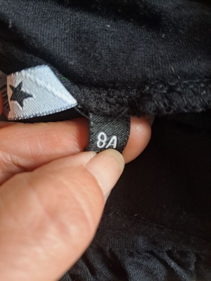 Jupe noire à volants et dentelles / T.8 ans / " PUNKIDZ ". - photo numéro 3