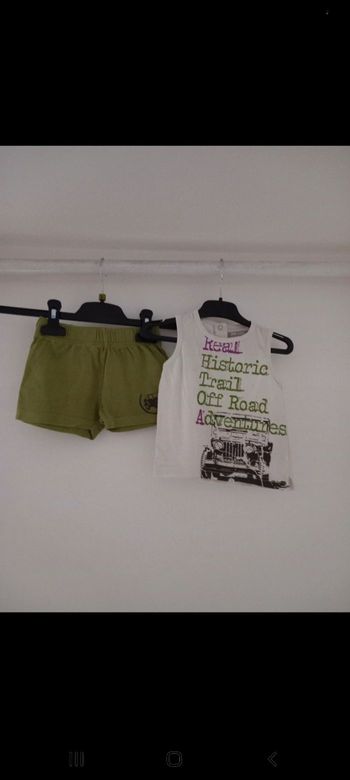 Ensemble pick ouic été   18mois