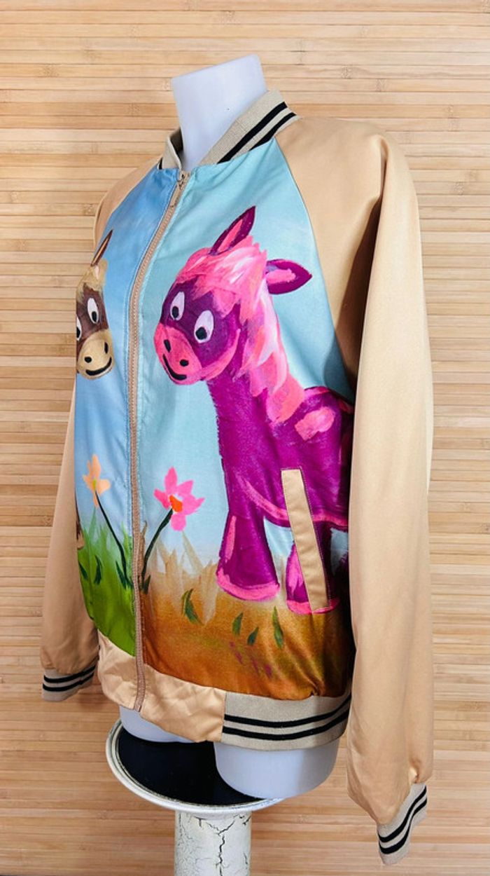 Veste teddy oversize poney - photo numéro 3