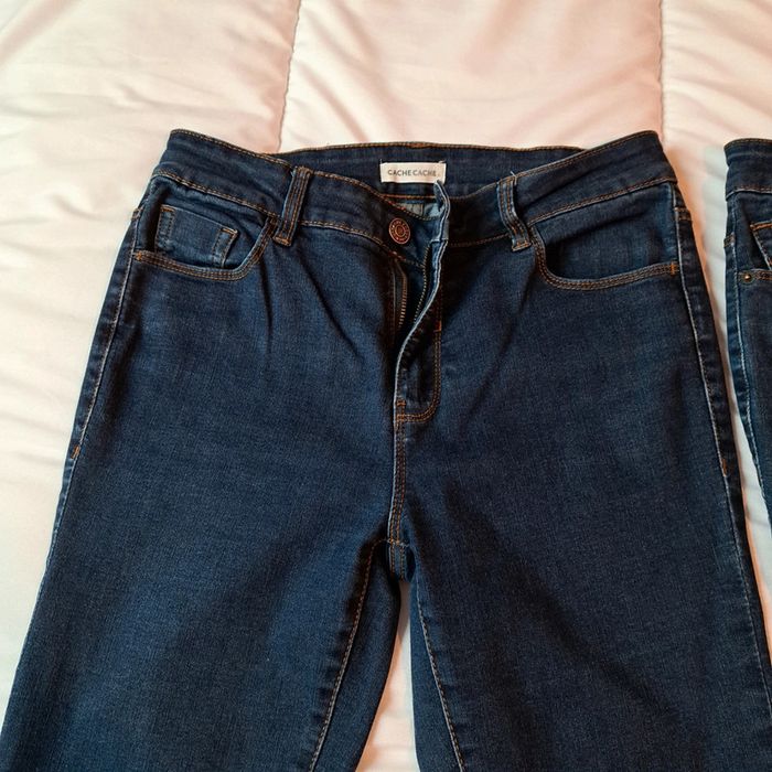 Lot 2 jeans cache cache 38 - photo numéro 3