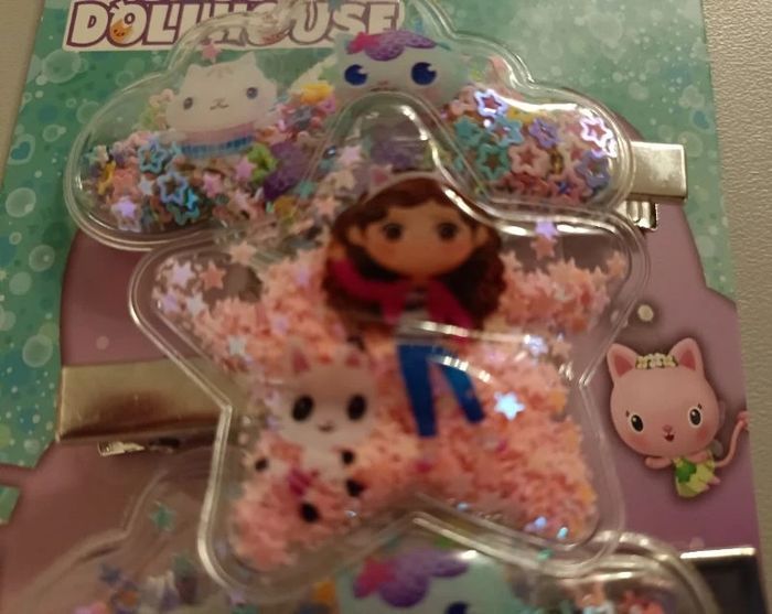 Lot de barrettes Gabby chat - Gabby's dollhouse - photo numéro 3