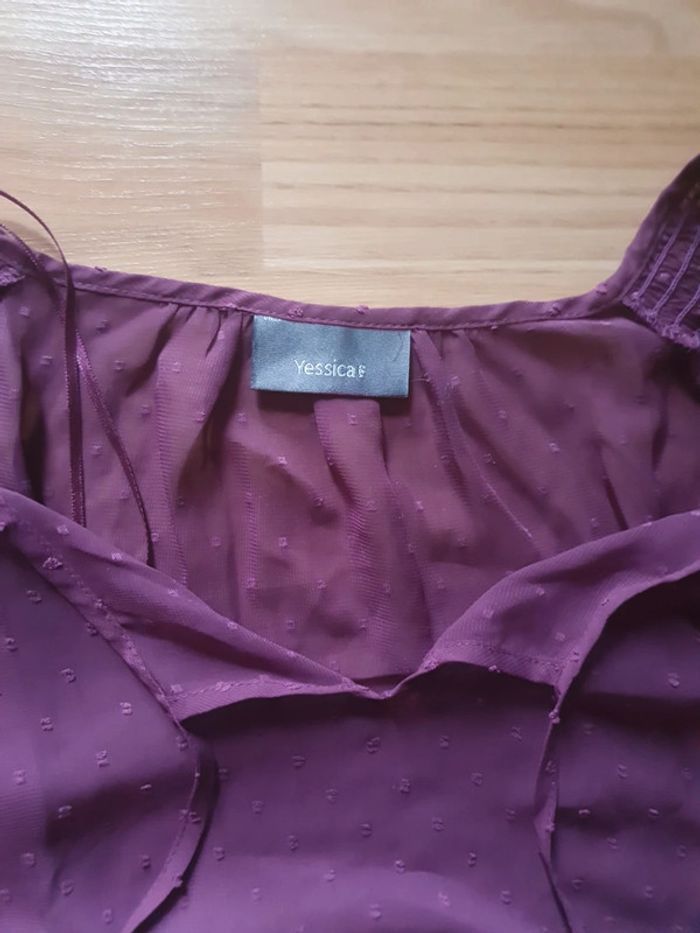blouse violet Jessica t42 a 44 - photo numéro 3