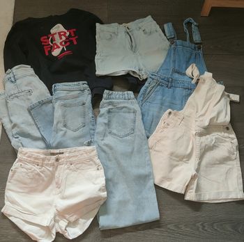 Lot vêtements taille 34