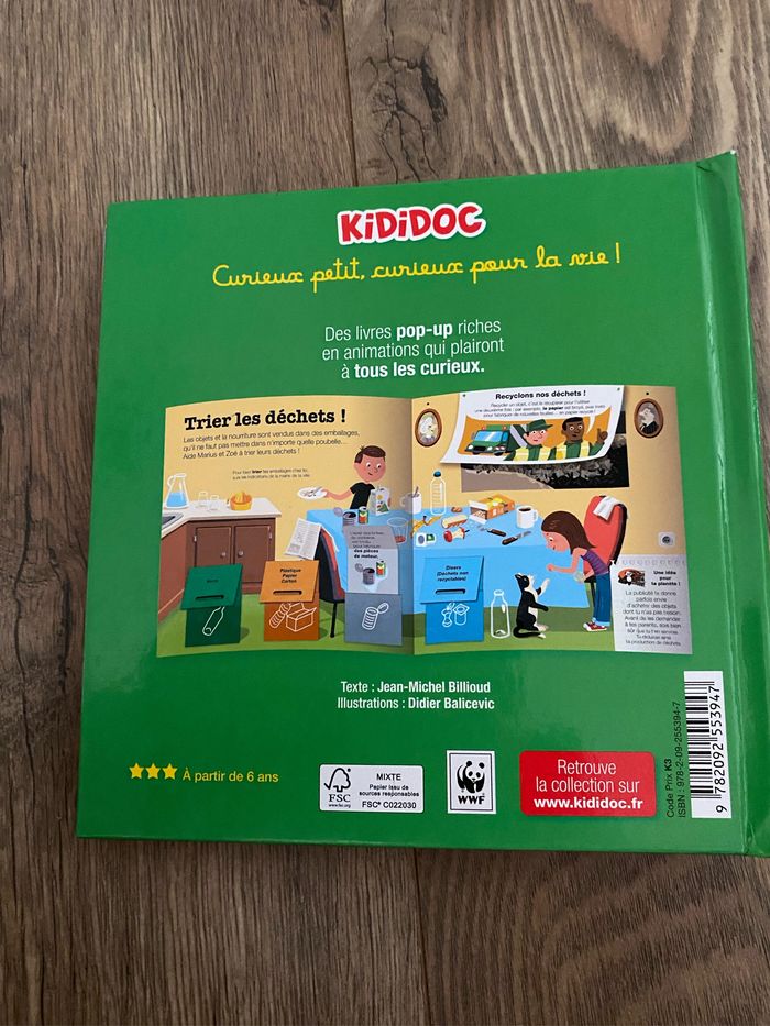 Livre Kididoc protégeons la planète - photo numéro 2