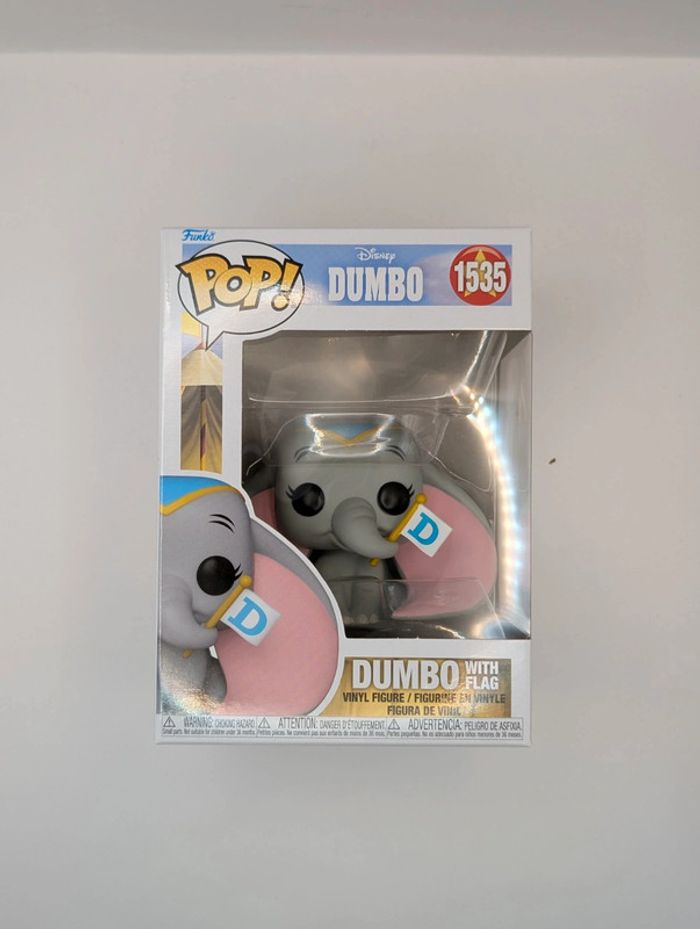 Funko Pop : Disney Dumbo - 1535 - Dumbo with Flag