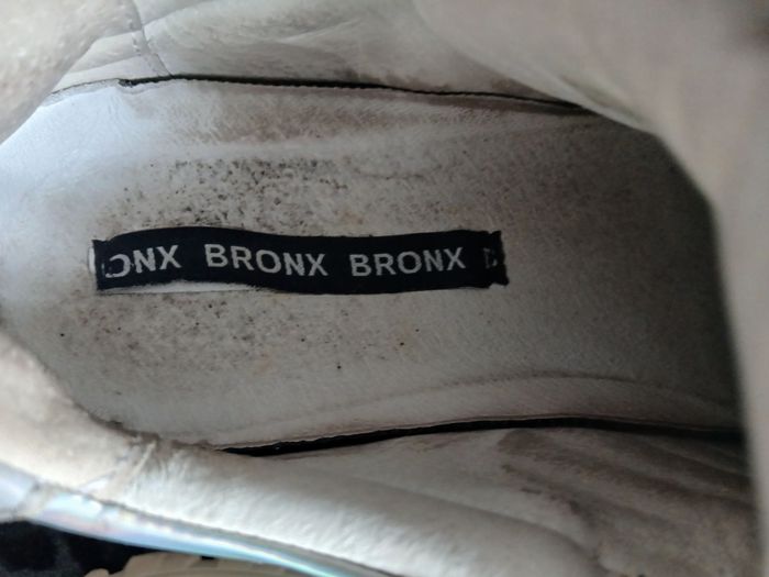Sneakers compensées Bronx irisées - photo numéro 5
