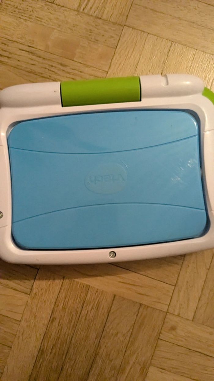 Ordi tablette vtech P'tit Genius Touch vert - ordinateur éducatif - photo numéro 3
