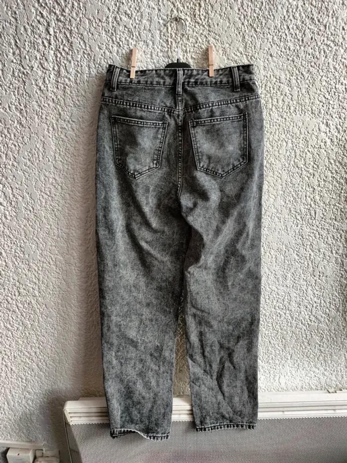 Jean taille haute gris coupe droite T36 shein - photo numéro 5