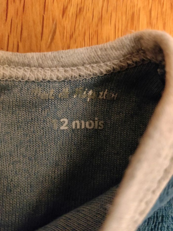 Lot pygama grenouillère 12 mois - photo numéro 3