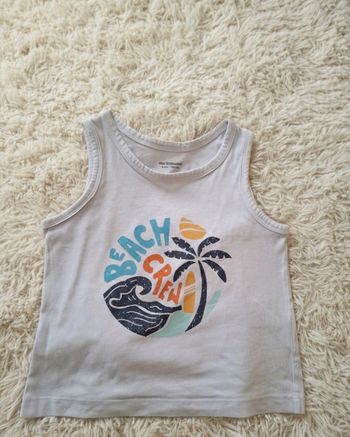 Débardeur Vertbaudet garçon "Beach Crew" - 4 ans / 104 cm