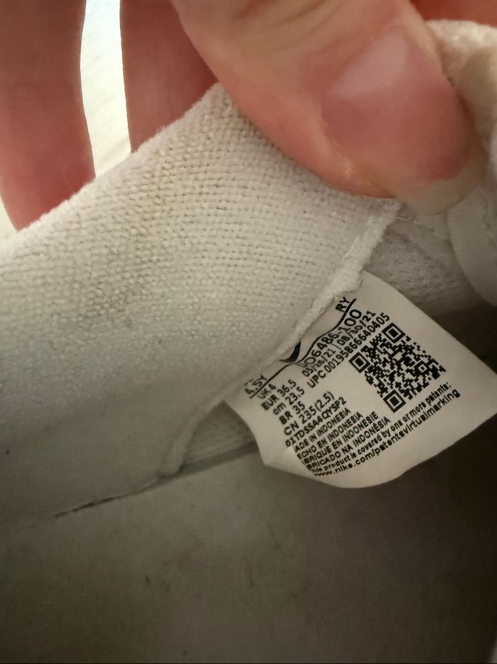 Basket Nike air force 1 taille 36,5 - photo numéro 7
